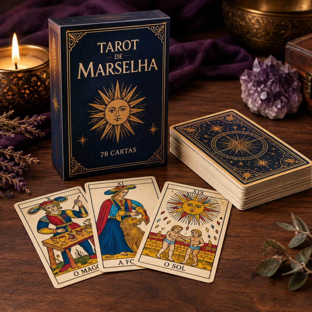 Tarot de Marselha Clássico - 78 Cartas